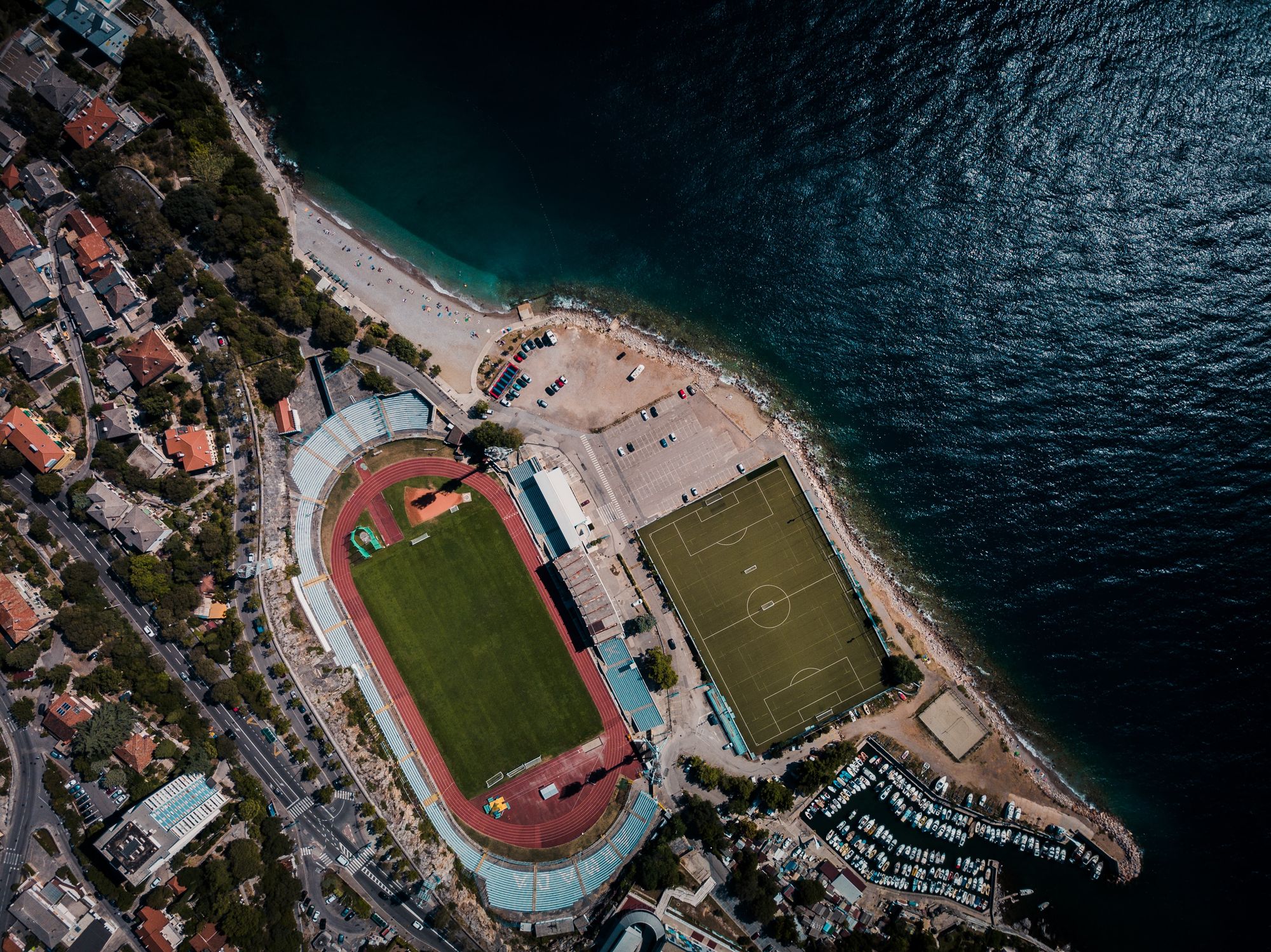 Voetbalstadions in Kroatië
