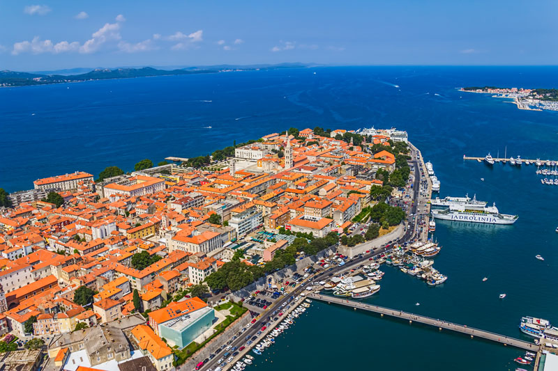 vakantie naar Zadar