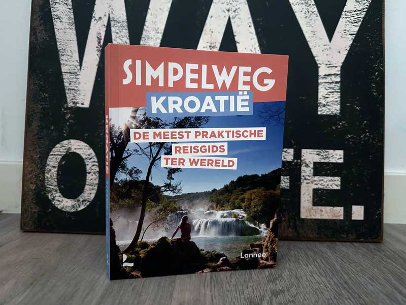 Nieuwe reisgids over Kroatië